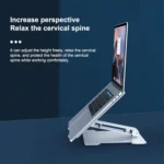 ORICO LST-T1 Aluminum Alloy Laptop Notebook Heightening Folding Stand Holder - Image 5