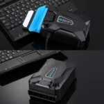 Ice Troll III Gaming Laptop Notebook Cooling Pad Mute Air Extracting Cooling Fan Turbo Heat Radiator with Appropriative USB Cable - Image 12