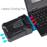 Ice Troll III Gaming Laptop Notebook Cooling Pad Mute Air Extracting Cooling Fan Turbo Heat Radiator with Appropriative USB Cable - Image 10
