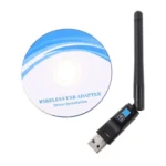 2 in 1 Bluetooth 4.0 + 150Mbps 2.4GHz USB WiFi Wireless Adapter with 2D1 External Antenna - Image 5