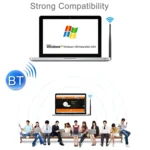 2 in 1 Bluetooth 4.0 + 150Mbps 2.4GHz USB WiFi Wireless Adapter with 2D1 External Antenna - Image 7