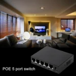 5 Ports 10/100Mbps POE Switch IEEE802.3af Power Over Ethernet Network Switch for IP Camera VoIP Phone AP Devices - Image 8
