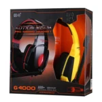KOTION EACH G4000 USB Version Stereo Gaming Headphone Headset Headband with Microphone Volume Control LED Light for PC Gamer,Cable Length: About 2.2m - Image 9
