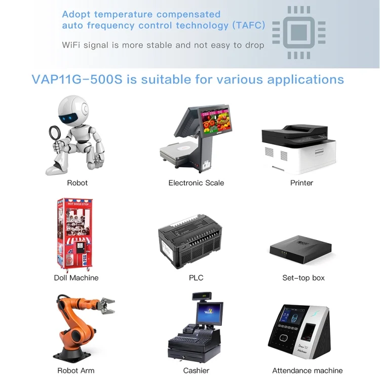 PC0132J_8.webp VONETS VAP11G-500S High Power CPE 20dbm Mini WiFi 300Mbps Bridge WiFi Repeater Signal Booster, Outdoor Wireless Point to Point, No Abstacle - Image 9