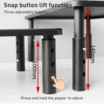Lenovo ThinkPad GM100 Laptop Stand Monitor Elevated Stand with Phone Holder - Image 3