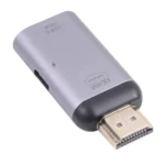 2 in 1 4K 60Hz HDMI Male to USB-C / Type-C Charging + USB-C / Type-C Female Adapter - Image 3