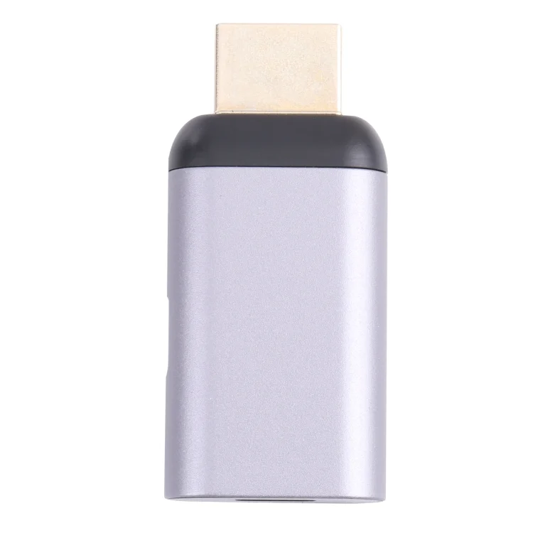 PC0168_4.webp 2 in 1 4K 60Hz HDMI Male to USB-C / Type-C Charging + USB-C / Type-C Female Adapter - Image 5