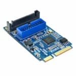MINI PCI-E to USB 3.0 Front 19 Pin Desktop PC Expansion Card - Image 2