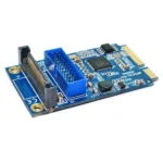 MINI PCI-E to USB 3.0 Front 19 Pin Desktop PC Expansion Card - Image 3