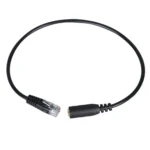 3.5mm Jack to RJ9 PC / Mobile Phones Headset to Office Phone Adapter Convertor Cable, Length: 32cm - Image 2