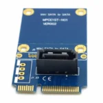MINI SATA to 7 Pin SATA Mini PCI-E HDD Hard Disk Drive Expansion Adapter Card - Image 4