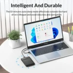 ORICO 2577U3-V1 Grid Texture Design 2.5 inch USB3.0 Micro-B Hard Drive Enclosure Box - Image 9