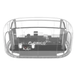 ORICO 6139U3 2.5 / 3.5 inch Transparent SATA to USB 3.0 Hard Drive Dock Station - Image 2