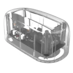 ORICO 6139U3 2.5 / 3.5 inch Transparent SATA to USB 3.0 Hard Drive Dock Station - Image 3