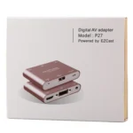 P27 Metal Cover Micro USB to HDMI + VGA HDTV Converter Digital AV Adapter, Power by EZCast, Support iOS / Android / Windows System - Image 6