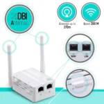 300Mbps Wireless-N Range Extender WiFi Repeater Signal Booster Network Router with 2 External Antenna, EU Plug - Image 11