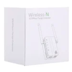 300Mbps Wireless-N Range Extender WiFi Repeater Signal Booster Network Router with 2 External Antenna, EU Plug - Image 6