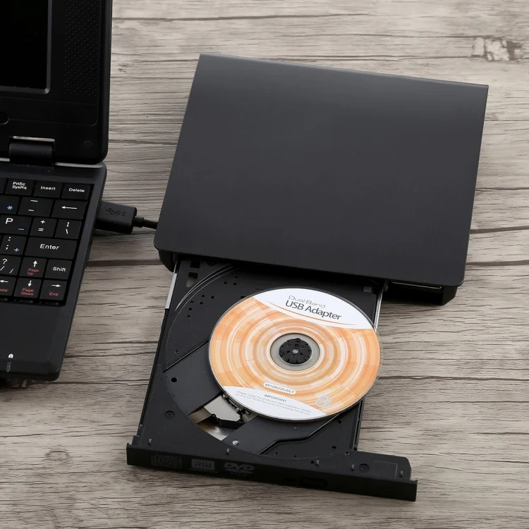 PC0336_10.webp Brushed Texture USB 3.0 POP-UP Mobile External DVD-Rw DVD / CD Rewritable Drive External ODD & HDD Device - Image 11
