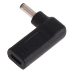 USB-C / Type-C Female to 4.5 x 3.0mm Male Plug Elbow Adapter Connector - Image 5
