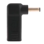 USB-C / Type-C Female to 4.5 x 3.0mm Male Plug Elbow Adapter Connector - Image 6