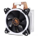6 Copper Tubes CPU Heatsink Hydraulic Bearing Cooling Fan Silent Fan with RGB Colorful Lights 4 Pin for Intel: LGA775 1150 1151 1155 1156 1366 2011 (AMD: FM1 FM2 AM2 AM3+ AM4) - Image 2