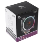 6 Copper Tubes CPU Heatsink Hydraulic Bearing Cooling Fan Silent Fan with RGB Colorful Lights 4 Pin for Intel: LGA775 1150 1151 1155 1156 1366 2011 (AMD: FM1 FM2 AM2 AM3+ AM4) - Image 9
