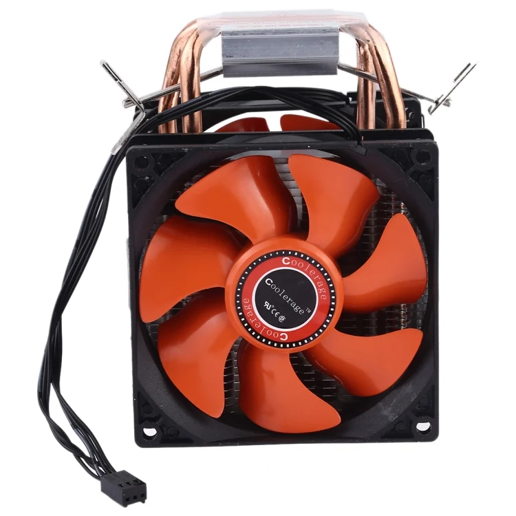 PC0436_2.webp CoolAge AMD CPU Heatsink Hydraulic Bearing Cooling Fan Double Cooling Fan 3 Pin for Intel LGA775 115X AM2 AM3 AM4 FM1 FM2 1366 - Image 3