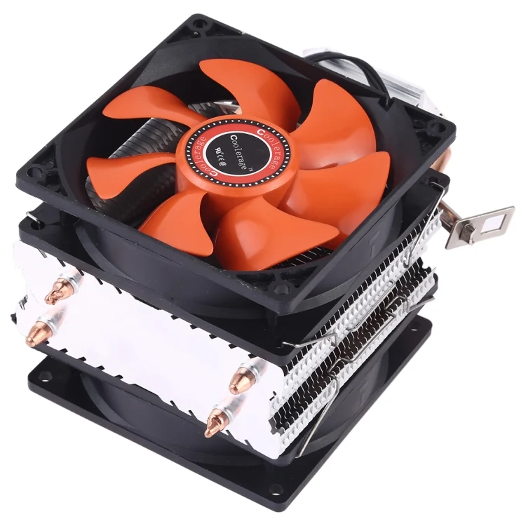 PC0436_4.webp CoolAge AMD CPU Heatsink Hydraulic Bearing Cooling Fan Double Cooling Fan 3 Pin for Intel LGA775 115X AM2 AM3 AM4 FM1 FM2 1366 - Image 5