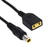 Big Square Female (First Generation) to 7.9 x 5.5mm Male Interfaces Power Adapter Cable for Laptop Notebook, Length: 10cm - Image 4