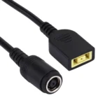 Big Square Female (First Generation) to 7.9 x 5.5mm Female Interfaces Power Adapter Cable for Laptop Notebook, Length: 10cm - Image 4