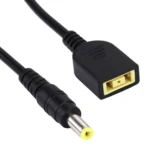 Big Square Female (First Generation) to 5.5 x 2.5mm Male Interfaces Power Adapter Cable for Laptop Notebook, Length: 10cm - Image 4