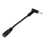 4.5 x 3.0mm Bent Male to 5.5 x 2.1mm Female Interfaces Power Adapter Cable for Laptop Notebook, Length: 10cm - Image 2