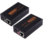 VGA & Audio Extender 1920x1440 HD 100m Cat5e / 6-568B Network Cable Sender Receiver Adapter - Image 2