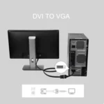 DVI-D 24+1 Pin Man to VGA 15 Pin HDTV Adapter Converter - Image 5