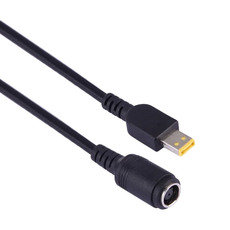 PC0603_2.webp 7.9x5.5mm Female to Lenovo Small Square Male Power Adapter Cable for Lenovo Laptop Notebook, Length: About 10cm - Image 3