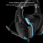 Logitech G633S Dolby 7.1 Surround Sound Stereo Colorful Lighting Noise Reduction Competition Gaming Wired Headset - Image 7