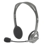 Logitech H110 Dual 3.5mm Audio Plugs Stereo Headset - Image 2
