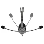 Logitech H110 Dual 3.5mm Audio Plugs Stereo Headset - Image 4