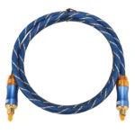 EMK LSYJ-A010 1m OD6.0mm Gold Plated Metal Head Toslink Male to Male Digital Optical Audio Cable - Image 3