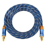 EMK LSYJ-A 3m OD6.0mm Gold Plated Metal Head Toslink Male to Male Digital Optical Audio Cable - Image 3
