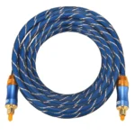 EMK LSYJ-A 5m OD6.0mm Gold Plated Metal Head Toslink Male to Male Digital Optical Audio Cable - Image 3