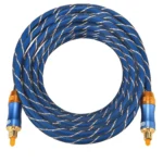 EMK LSYJ-A 8m OD6.0mm Gold Plated Metal Head Toslink Male to Male Digital Optical Audio Cable - Image 3