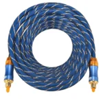 EMK LSYJ-A 10m OD6.0mm Gold Plated Metal Head Toslink Male to Male Digital Optical Audio Cable - Image 3