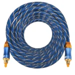 EMK LSYJ-A 15m OD6.0mm Gold Plated Metal Head Toslink Male to Male Digital Optical Audio Cable - Image 3