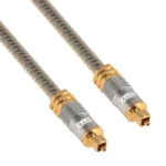 EMK YL-A 10m OD8.0mm Gold Plated Metal Head Toslink Male to Male Digital Optical Audio Cable - Image 2
