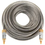 EMK YL-A 20m OD8.0mm Gold Plated Metal Head Toslink Male to Male Digital Optical Audio Cable - Image 3