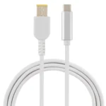 USB-C / Type-C to Big Square Male Laptop Power Charging Cable for Lenovo, Cable Length: about 1.5m - Image 2