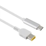 USB-C / Type-C to Big Square Male Laptop Power Charging Cable for Lenovo, Cable Length: about 1.5m - Image 3