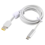 USB-C / Type-C to Big Square Male Laptop Power Charging Cable for Lenovo, Cable Length: about 1.5m - Image 4
