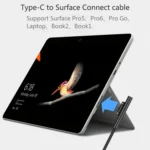 USB-C / Type-C to 6 Pin Magnetic Male Laptop Power Charging Cable for Microsoft Surface Pro 7 / 6 / 5 , Cable Length: about 1.5m - Image 6